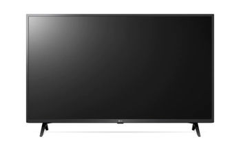 43" LED TV LG 43UP76006LC, Black (3840x2160 UHD, SMART TV, DVB-T2/C/S2) 