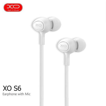 XO earphones, S6 Candy music, White 