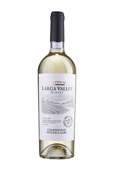 Vin Larga Valley Chardonay, Feteasca Albă, sec alb, 0.75 L 