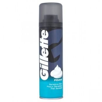 cumpără Gillette Spumă pentru barbierit Sensitive, 200 ml în Chișinău 