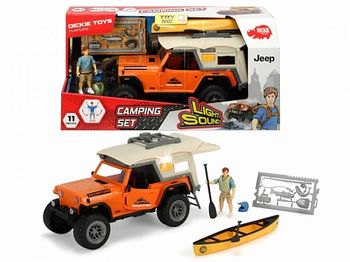 cumpără Dickie Mașină Jeep cu set turistic, 22 cm în Chișinău 