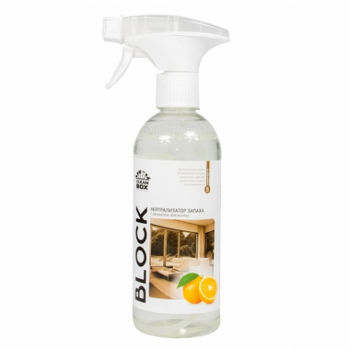 Clean Box BLOCK Preparat pentru neutralizarea mirosului Portocala 0.5L 1303051 