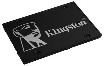 2.5" SATA SSD  512GB  Kingston KC600 [R/W:550/520MB/s, 90K/80K IOPS, SM2259, 3D NAND TLC] 