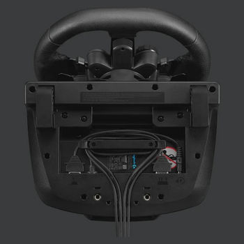 Wheel Logitech Driving Force Racing G923, for Xbox, 900 degree, Pedals, Dual-Motor Force Feedback 