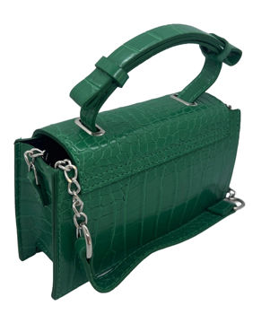 Сумка Croco Mini Green 