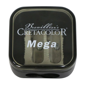 Точилка с двумя отделами и контенером,большая Cretacolor 