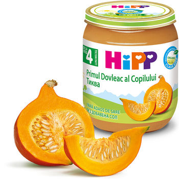 Piure de dovleac Hipp (4+ luni), 125g 