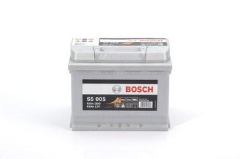 Bosch S5 12V 63Ah 610EN 242x175x190 -/+ 