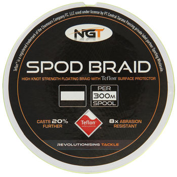 Шнур для сподовой ловли 0.30MM/300M/33.6KG FL SPOD BRAID 