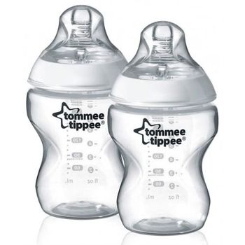 купить Tommee Tippee бутылочка пластиковая 0+мес. 260 мл. 2шт в Кишинёве 