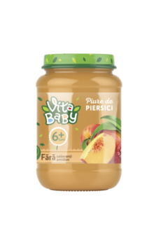 cumpără Piure Baby Vita piersic, 180g în Chișinău 