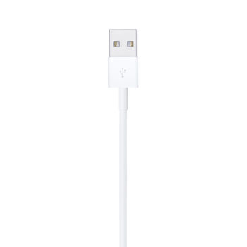 Original Apple Lightning to USB Cable (1 m), Model A1480, White 