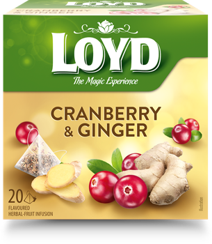 купить LOYD Cranberry & Ginger, 20 пак. в Кишинёве 