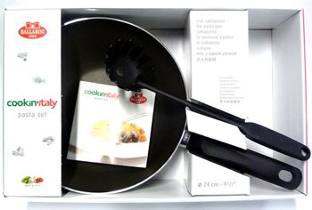 Сковорода вок/Wok Ballarini Cookin"Italy 24cm, ложка+рецепт 