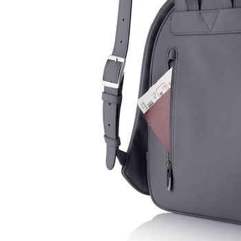 Backpack Bobby Elle, anti-theft, P705.222 for Tablet 9.7" & City Bags, Dark Grey 