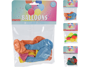 Set 12 baloane 20cm multicolor 