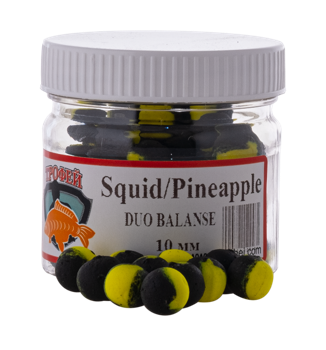Boiles pentru fir Squid-Ananas 10mm Duo Balance TRAFEI 