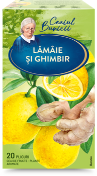 cumpără GRANDMA'S TEA Lemon with Ginger, 20 pac în Chișinău 