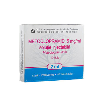 cumpără Metoclopramid 0.5%mg/2ml sol.inj. N10 (Borisov) în Chișinău 