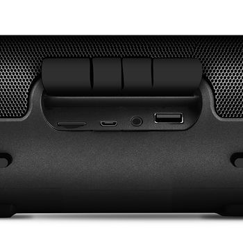 Speakers SVEN "PS-250BL" 10w, Black, Bluetooth, microSD, FM, AUX, Mic, power: 2200mA, USB, DC 5V 