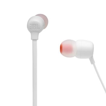 Earphones  Bluetooth  JBL T125BT White 