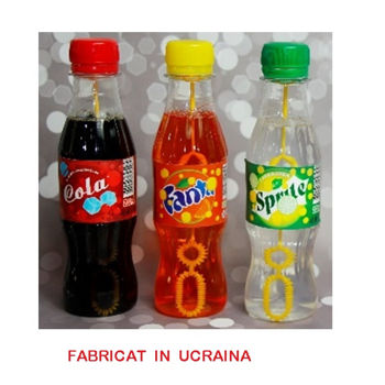 Jucarie cu bule de sapun 200 ml Coca-Cola / Sprite / Fanta 61487 (11476) 