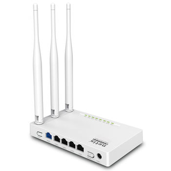 Wi-Fi N Netis Router, "WF2409E", 300Mbps, MIMO, 3x5dBi Fixed Antennas 