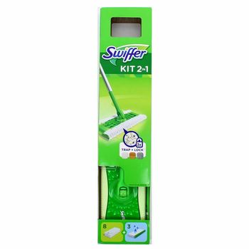 Швабра Swiffer +8 шт сухих + 3шт влажных салфеток 