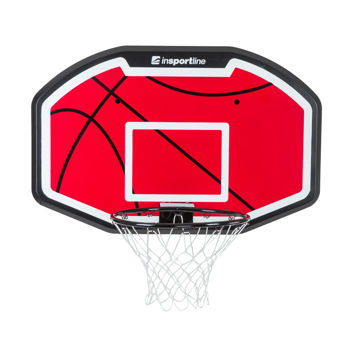 Баскетбольный щит 1.1х0.71 м + кольцо d=45 см + сетка inSPORTline Brooklyn 10668 (9450) 