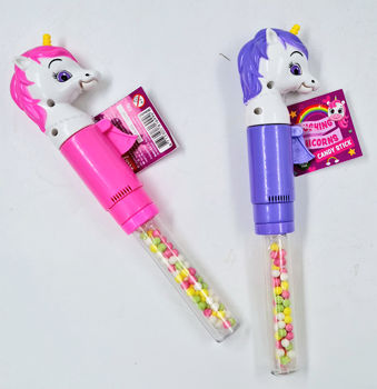 Bomboane Candy Stick Unicorn in jucarie cu sunet 9.8gr 
