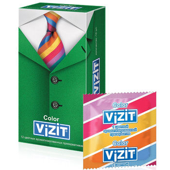 cumpără Prezervative Vizit N12 Color (colorate-aromatizate) în Chișinău 