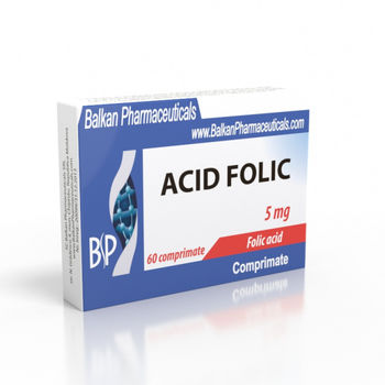 cumpără Acid folic 5mg comprimate N20x3 (BalkanPharm) în Chișinău 