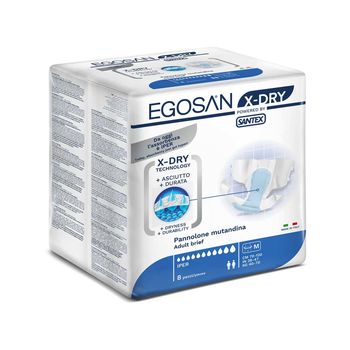 cumpără Egosan scutece X-Dry Hiper, M, 40-70kg, 70-120cm, 8buc în Chișinău 