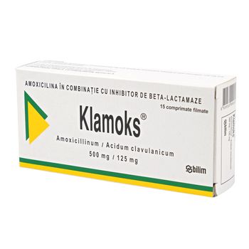 cumpără Klamoks 625mg comp. film. N15 în Chișinău 
