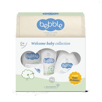 cumpără Bebble Set Welcome Baby Collection (șampon+cremă și ulei pentru corp+cremă sub scutec+săpun+Cadou) în Chișinău 