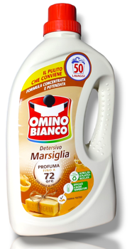 Omino Bianco Marsiglia гель для стирки с марсельским мылом Универсал, 50стирок, 2000 мл 