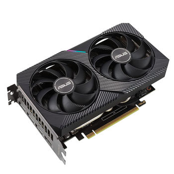 Видеокарта ASUS DUAL-RTX3060-O12G-V2, GeForce RTX3060 12GB GDDR6, 192-bit, GPU/Mem speed 1867/15Gbps, PCI-Express 4.0, HDMI 2.1/3xDisplay Port 1.4a (placa video/видеокарта)