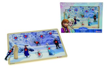 cumpără Eichhorn Puzzle-lemn "Frozen" 11 el. 30x20 cm.3371 în Chișinău 