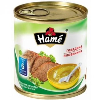 купить Hame пюре говядинка 6+мес. 100г в Кишинёве 