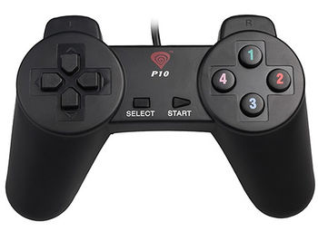 Genesis P10 Gamepad, 8-way controller, 12 buttons, for PC, 1.8m cable, USB 2.0 (accesoriu consola joc joystick gamepad/игровой манипулятор джойстик геймпад), www