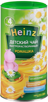 купить Heinz чай ромашка от 4 мес. 200г в Кишинёве 
