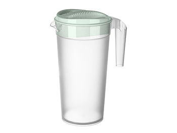 Кувшин Phibo 1.5l, с крышкой, прозрачный, пластик 