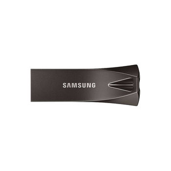 256GB USB Flash Drive Samsung BAR Plus MUF-256BE4/APC, Read 300MB/s, Titan Gray Metal Body, USB 3.1, waterproof, shock-proof, temperature-proof, magnet-proof, and X-ray-proof, (memorie portabila Flash USB/внешний накопитель флеш память USB)