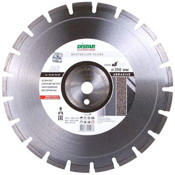купить Алмазный диск отрезной Distar 1A1RSS/C1-W 500x3,8/2,8x9x25,4-30 F4 Bestseller Abrasive в Кишинёве 