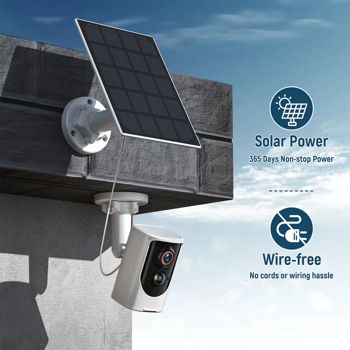 Камера наблюдения с солнечной панелью Q6 SOLAR 2MP 
