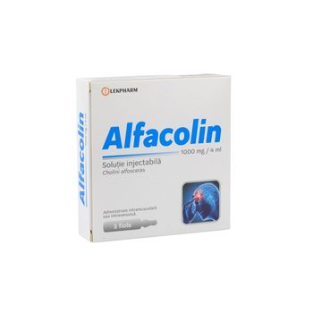 cumpără Alfacolin 1000 mg/4 ml  sol. inj. N5 în Chișinău 