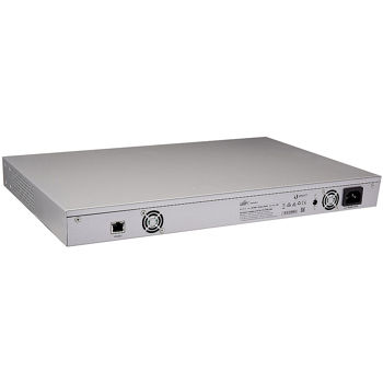 Ubiquiti UnFi Switch 48 (USW-48), 48-Port Gigabit Switch with SFP Managed Layer 2, 4-ports SFP, 48 10/100/1000 Mbps Ethernet RJ45 Ports, 1.3" Touchscreen display, Non-Blocking Throughput: 52 Gbps, Forwarding rate: 77.376 Mbps, Rackmountable