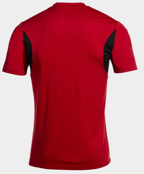 Футболка JOMA - WINNER III SHORT SLEEVE T-SHIRT RED BLACK 