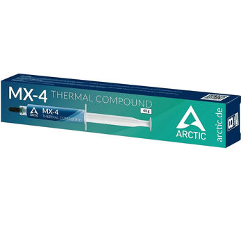 Arctic MX-4 Thermal Compound 2019 Edition 45g, Thermal Conductivity 8.5 W/(mK), Viscosity 870 poise, Density 2.50 g/cm3, ACTCP00024A