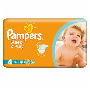 cumpără Pampers (4) Sleep&Play Maxi   (7-18kg)   N50 în Chișinău 